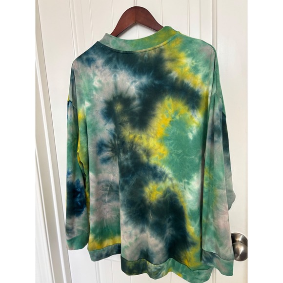 Logo Lounge Womens Tie Dye Pull Over Super Soft Size Large - Picture 6 of 6